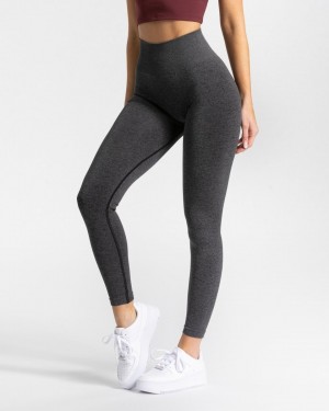 Dark Grey Women's Teveo Classy Leggings | 5493-AWYTV