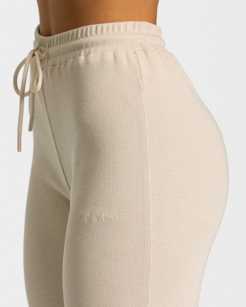 Beige Women's Teveo Lounge Pants | 9815-KNAXS