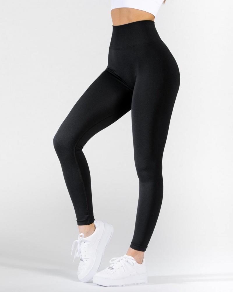 Black Women\'s Teveo Classy Leggings | 1427-XWCEZ