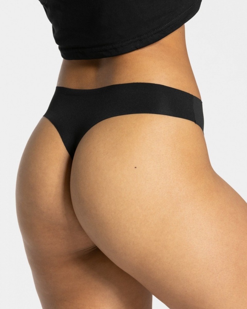 Black Women's Teveo TEVEO Seamles Underwear | 9731-ATMEZ