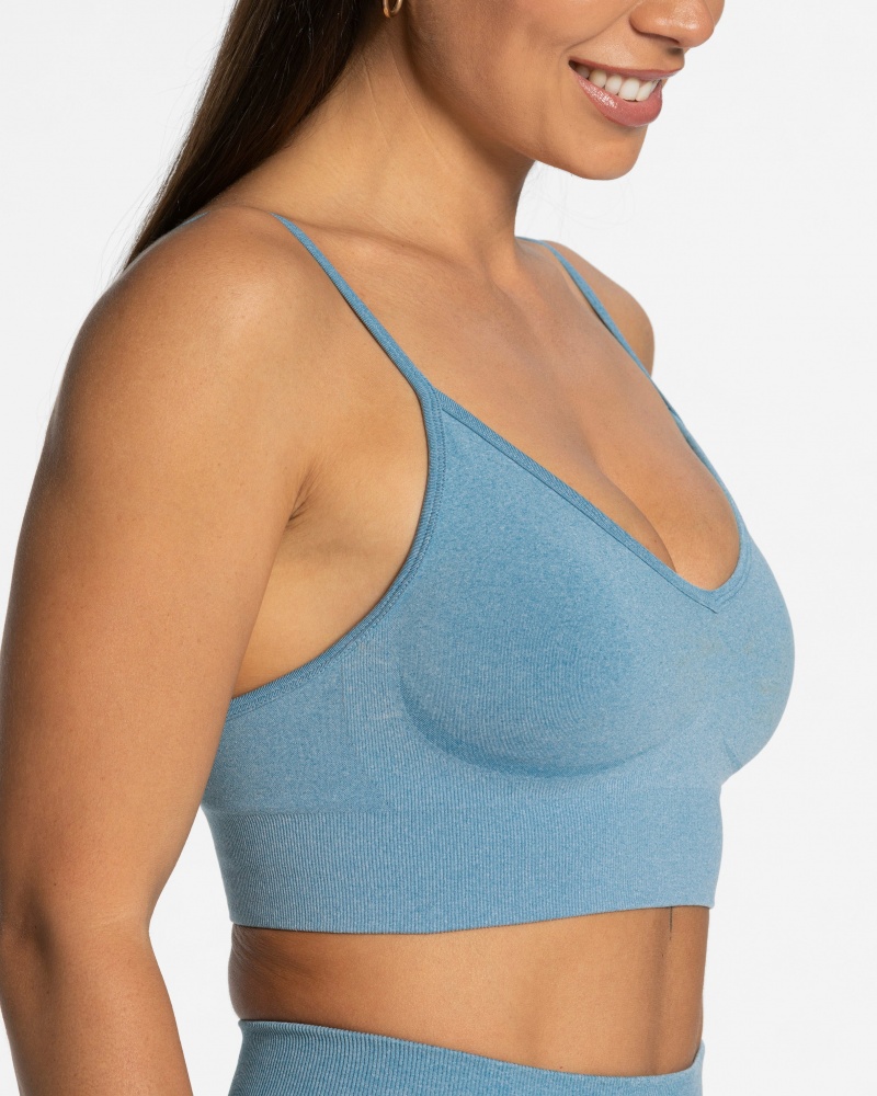 Blue Women's Teveo Evolution V2 Bras | 3096-RWJAY