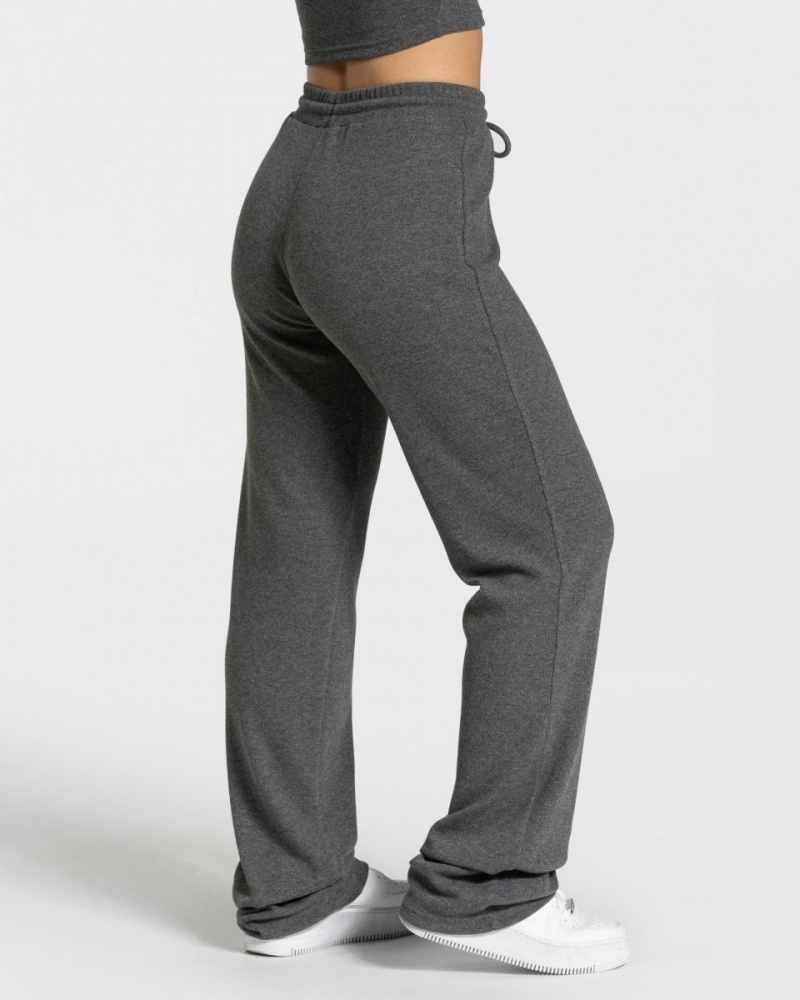 Dark Grey Women's Teveo Lounge Pants | 6745-UYOHE