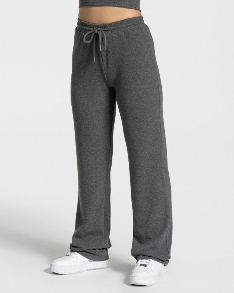 Dark Grey Women\'s Teveo Lounge Pants | 6745-UYOHE