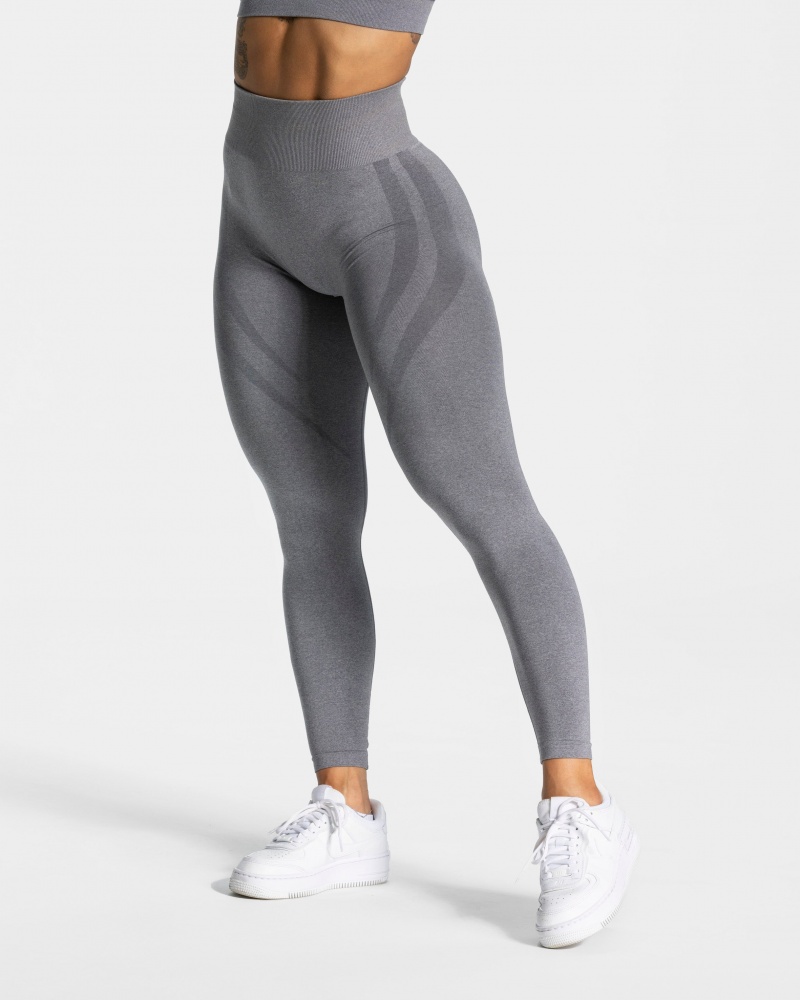 Grey Women\'s Teveo Evolution V2 Leggings | 6178-DCQIZ