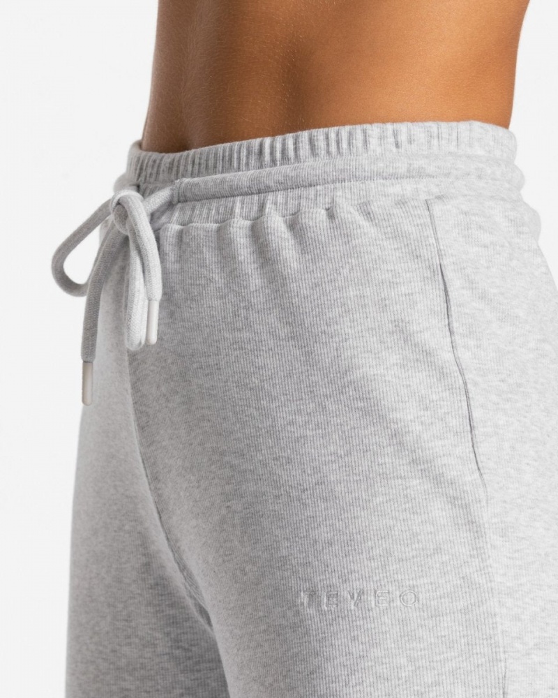 Light Grey Women's Teveo Lounge Pants | 3269-TVPQC