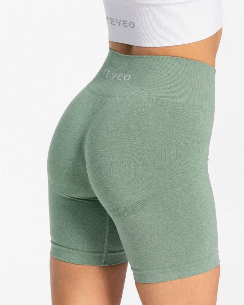 Olive Women's Teveo Classy Shorts | 5720-IZCXS