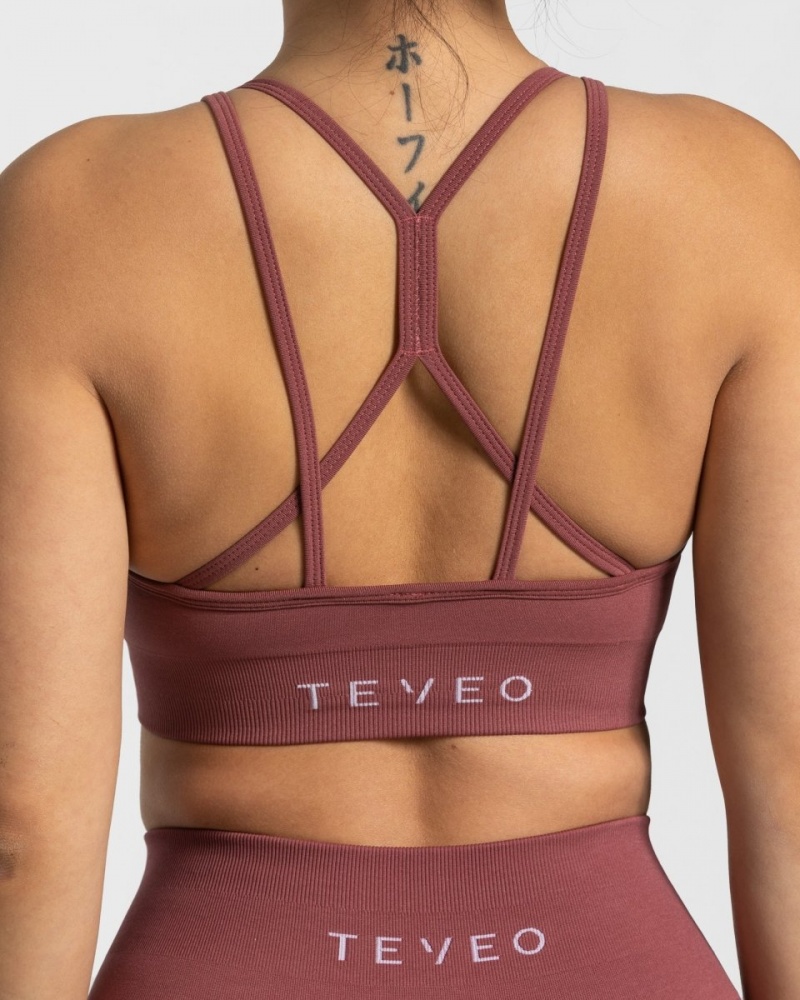 Red Women's Teveo True Bras | 3279-FJVIN