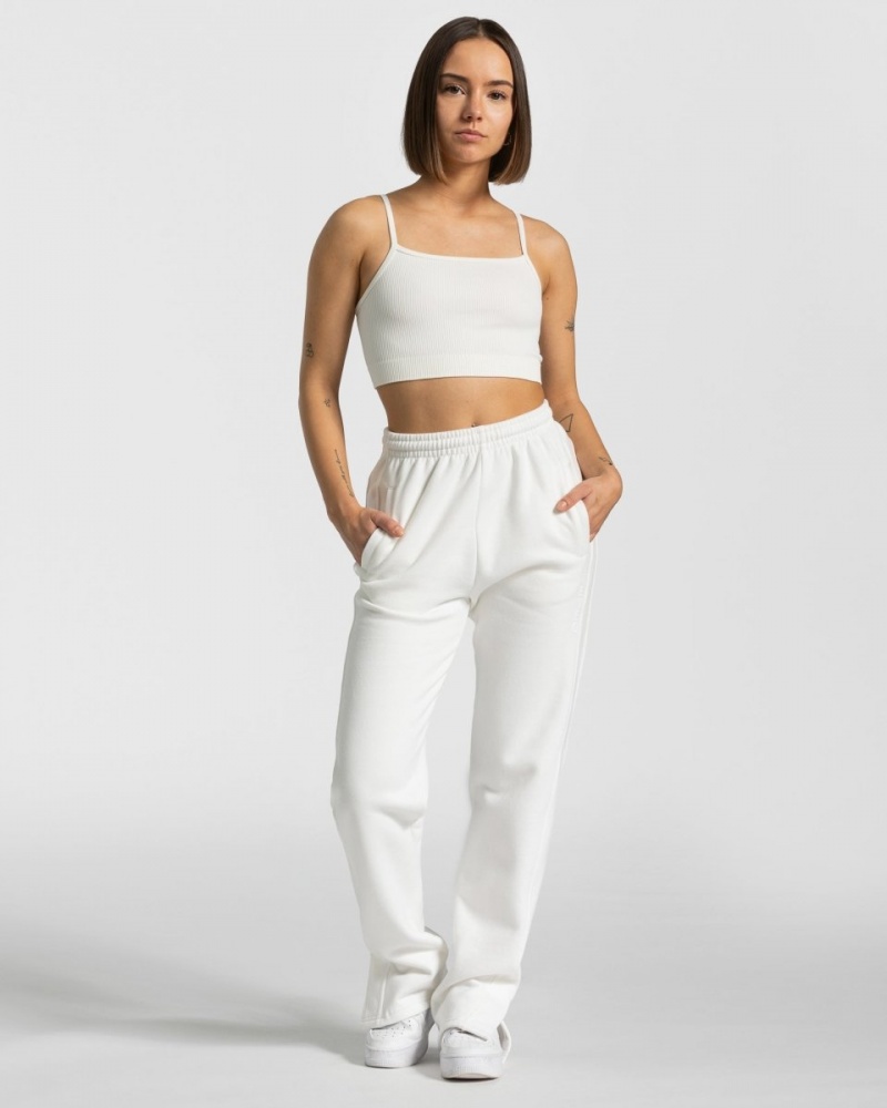 White Women's Teveo Sassy Tops | 6015-INLGO